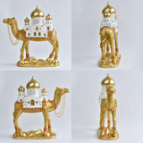 Maxbell Camel Statue Craft Resin Home Decoration for Fireplace Bedroom Birthday Gift 23cmx9cmx25cm