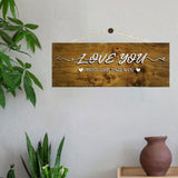 Maxbell Wooden Hanging Photo Display Hanging Sign for Coffee Bridal Shower Gift Home