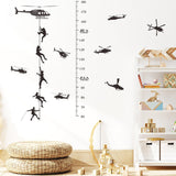 Maxbell Height Growth Chart Wall Sticker Decals for Baby Bedroom Living Room Nursery