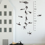 Maxbell Height Growth Chart Wall Sticker Decals for Baby Bedroom Living Room Nursery