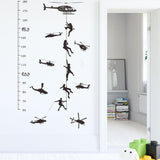 Maxbell Height Growth Chart Wall Sticker Decals for Baby Bedroom Living Room Nursery