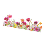 Maxbell Colourful Flowers Window Sticker Modern Display for Office Study Room Indoor