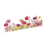 Maxbell Colourful Flowers Window Sticker Modern Display for Office Study Room Indoor
