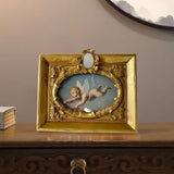 Maxbell European Desktop Picture Frame Ornate for Indoor Living Room Background Wall