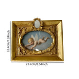 Maxbell European Desktop Picture Frame Ornate for Indoor Living Room Background Wall