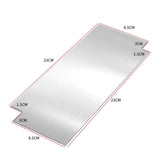 Maxbell Plastering Leveling Guide Tool Durability Portable Practical Stainless Steel Small No Adjustment
