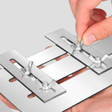 Maxbell Plastering Leveling Guide Tool Durability Portable Practical Stainless Steel Large Adjustable