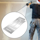 Maxbell Plastering Leveling Guide Tool Durability Portable Practical Stainless Steel Small Adjustable