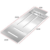 Maxbell Plastering Leveling Guide Tool Durability Portable Practical Stainless Steel Small Adjustable