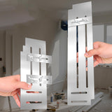 Maxbell Plastering Leveling Guide Tool Durability Portable Practical Stainless Steel Large Small Adjustable