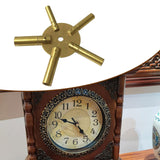 Maxbell 5 Prong Clock Winding Key Clock Hardware for Antique Clock Brass