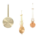 Maxbell DIY Clock Movement Hanging Decor Accessories Mechanism Repair Clock Pendulum 14.5x7CM