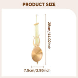 Maxbell DIY Clock Movement Hanging Decor Accessories Mechanism Repair Clock Pendulum 28x7.5CM