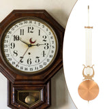 Maxbell DIY Clock Movement Hanging Decor Accessories Mechanism Repair Clock Pendulum 40x9CM