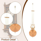 Maxbell DIY Clock Movement Hanging Decor Accessories Mechanism Repair Clock Pendulum 40x9CM
