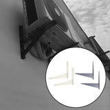 Maxbell 2x Air Conditioner Racks Sturdy Wall Mounting for Living Room Outdoor Office A