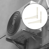 Maxbell 2x Air Conditioner Racks Sturdy Wall Mounting for Living Room Outdoor Office A