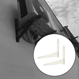 Maxbell 2x Air Conditioner Racks Sturdy Wall Mounting for Living Room Outdoor Office A