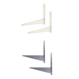 Maxbell 2x Air Conditioner Racks Sturdy Wall Mounting for Living Room Outdoor Office A