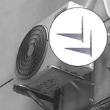 Maxbell 2x Air Conditioner Racks Sturdy Wall Mounting for Living Room Outdoor Office B