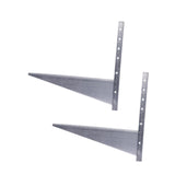 Maxbell 2x Air Conditioner Racks Sturdy Wall Mounting for Living Room Outdoor Office B