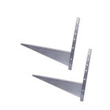 Maxbell 2x Air Conditioner Racks Sturdy Wall Mounting for Living Room Outdoor Office B