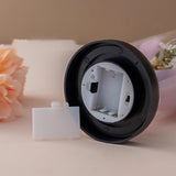 Maxbell Light up Ghost in Cloche Halloween Ghost with Light for Table Shelf Tabletop yellow hat