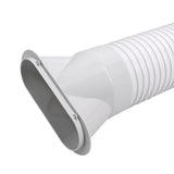 Maxbell Exhaust Hose Window Adapter Easy to Install Sturdy Exhaust Tube Connector
