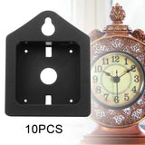 Maxbell 10Pcs Clock Movement Back Cover Office Spare Part Home Back Cover Repair Kit