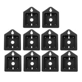 Maxbell 10Pcs Clock Movement Back Cover Office Spare Part Home Back Cover Repair Kit