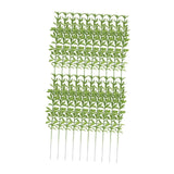Maxbell 20x Artificial Plants Decorative Realistic Green Plants for Yard Indoor Home