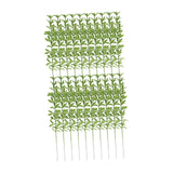 Maxbell 20x Artificial Plants Decorative Realistic Green Plants for Yard Indoor Home