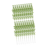 Maxbell 20x Artificial Plants Decorative Realistic Green Plants for Yard Indoor Home