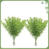 Maxbell 20x Artificial Plants Decorative Realistic Green Plants for Yard Indoor Home