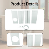 Maxbell Portable AC Window Seal Kit Universal Mobile Air Conditioning Sealing Boards