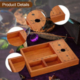 Maxbell Tarot Card Holder Room Decor Decoration Ornament Wood for Office Women Hobby