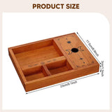 Maxbell Tarot Card Holder Room Decor Decoration Ornament Wood for Office Women Hobby