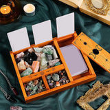 Maxbell Tarot Card Holder Room Decor Decoration Ornament Wood for Office Women Hobby