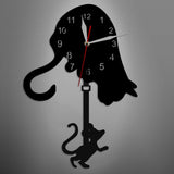 Maxbell Wall Clock DIY Creative Acrylic Analog Home Decor for Kitchen Indoor Bedroom