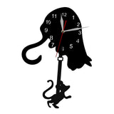 Maxbell Wall Clock DIY Creative Acrylic Analog Home Decor for Kitchen Indoor Bedroom