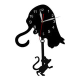 Maxbell Wall Clock DIY Creative Acrylic Analog Home Decor for Kitchen Indoor Bedroom