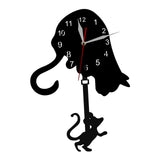 Maxbell Wall Clock DIY Creative Acrylic Analog Home Decor for Kitchen Indoor Bedroom