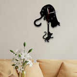 Maxbell Wall Clock DIY Creative Acrylic Analog Home Decor for Kitchen Indoor Bedroom