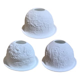 Maxbell Tea Light Candle Holder Ceramic Candle Stand for Bedroom Living Room Holiday Snowman