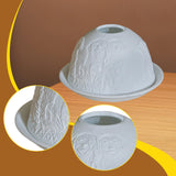 Maxbell Tea Light Candle Holder Ceramic Candle Stand for Bedroom Living Room Holiday Dogs