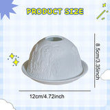 Maxbell Tea Light Candle Holder Ceramic Candle Stand for Bedroom Living Room Holiday Dogs