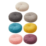 Maxbell Round Floor Pillow Premium Small for Yoga Sofa Bed Adults Kids Floor Seating Beige