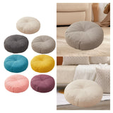 Maxbell Round Floor Pillow Premium Small for Yoga Sofa Bed Adults Kids Floor Seating Beige