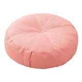 Maxbell Round Floor Pillow Premium Small for Yoga Sofa Bed Adults Kids Floor Seating Pink
