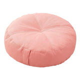 Maxbell Round Floor Pillow Premium Small for Yoga Sofa Bed Adults Kids Floor Seating Pink